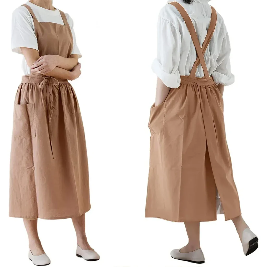 Hauskleid Schürze 2