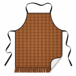 Braune Schürze Dirndl 1