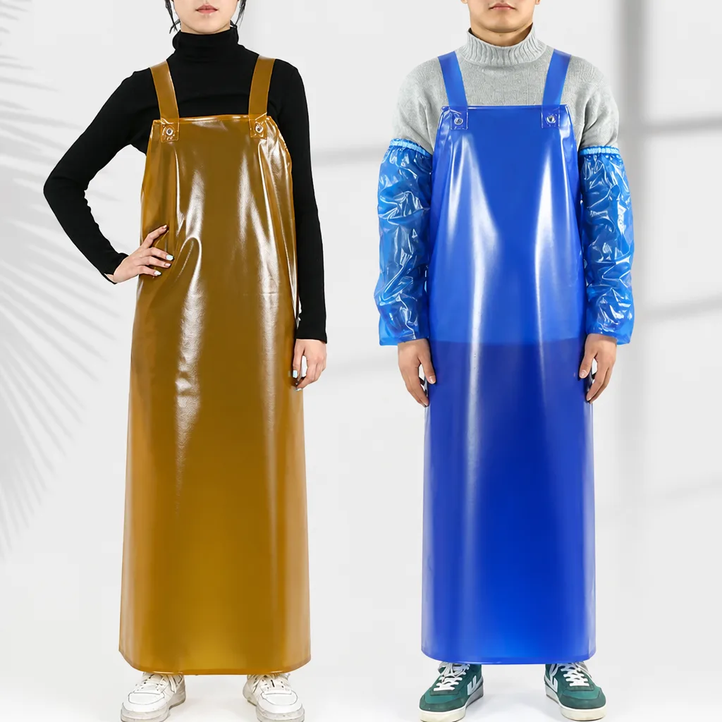 Gummierte Schürze 1