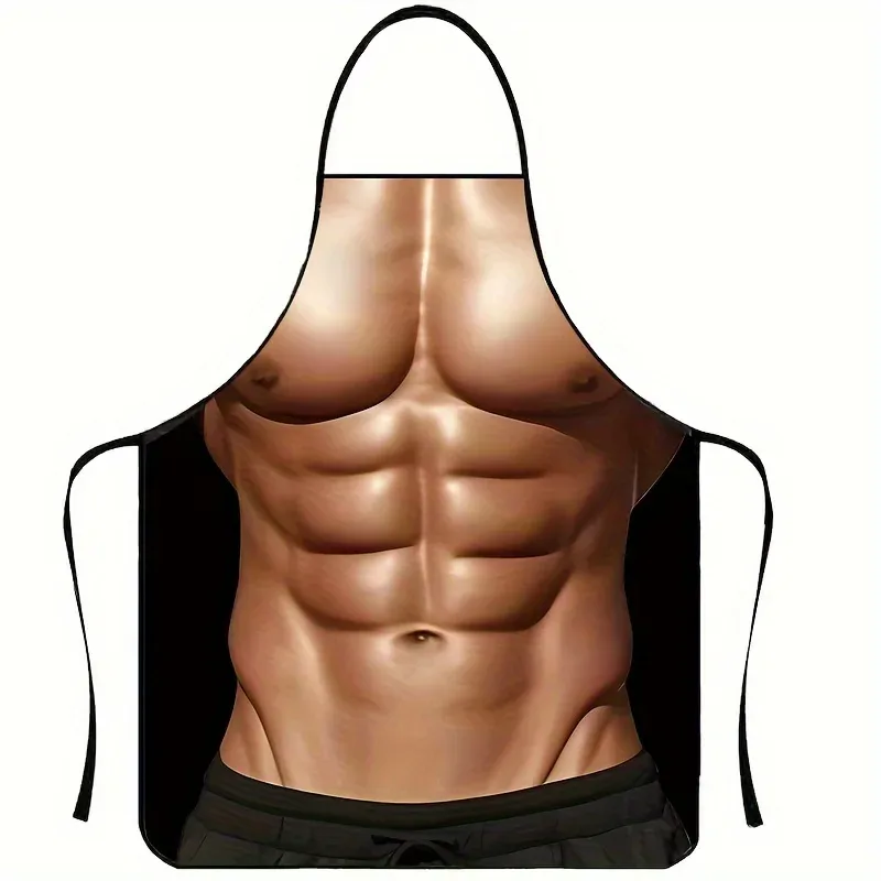 Männer Schürze Sixpack 2