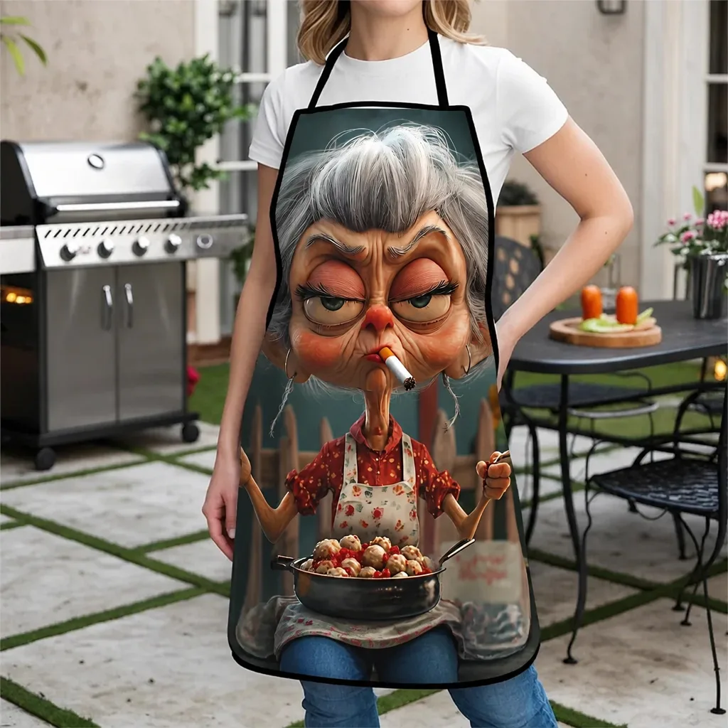 Alte Oma Schürze 1