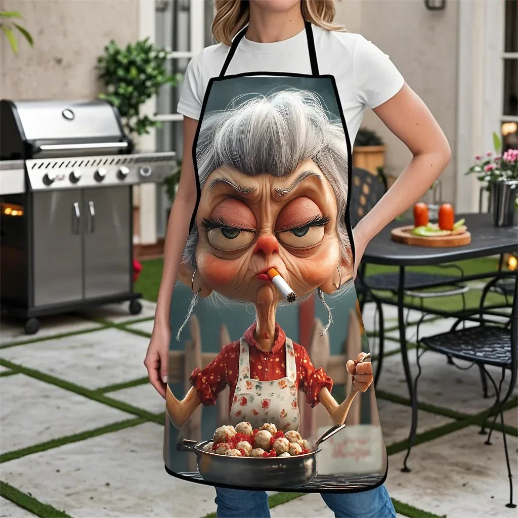 Alte Oma Schürze 2