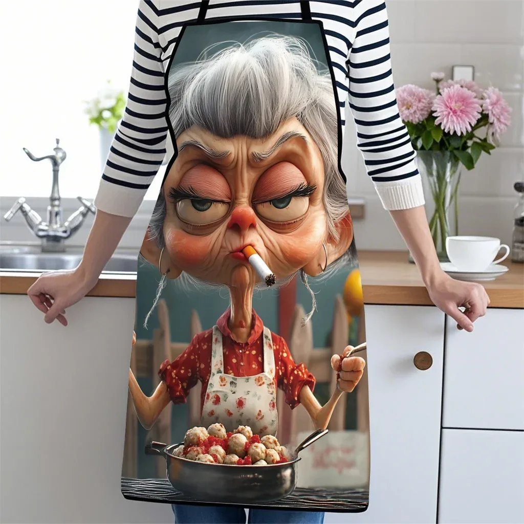 Alte Oma Schürze 3