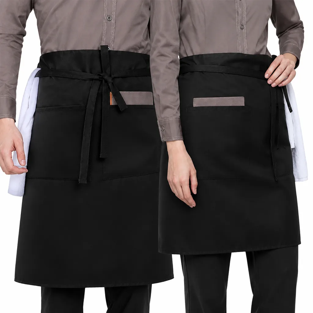 Barista Schürze Schwarz 1