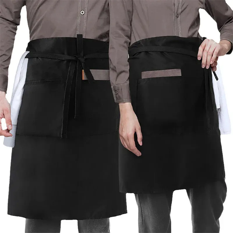 Barista Schürze Schwarz 2