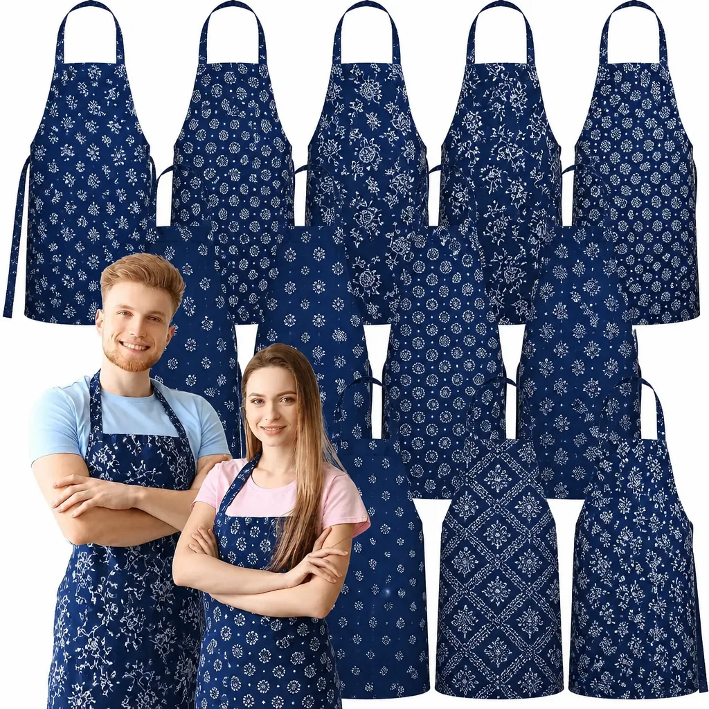 Blaudruck Schürze Kaufen 1