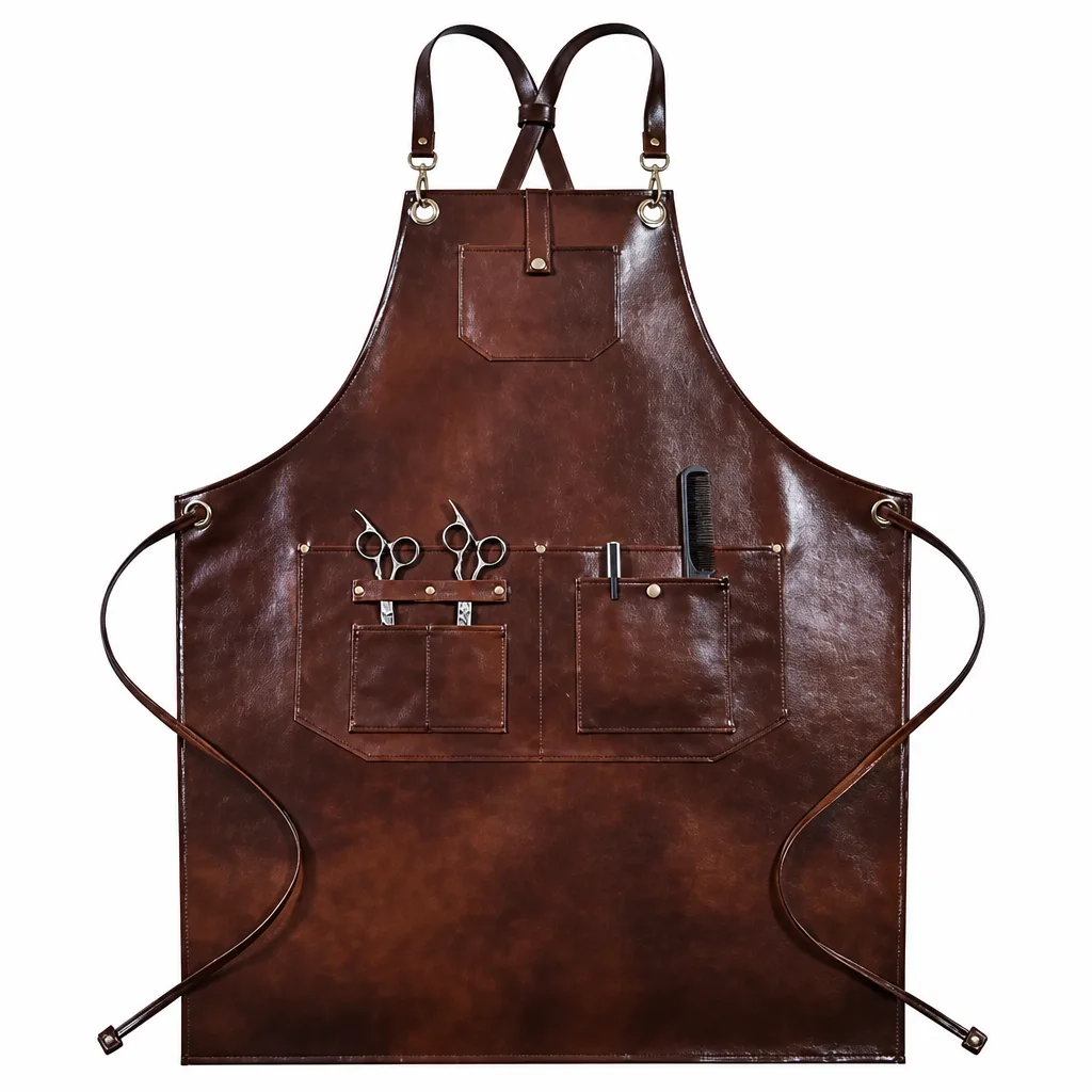 Barkeeper Schürze Leder 1