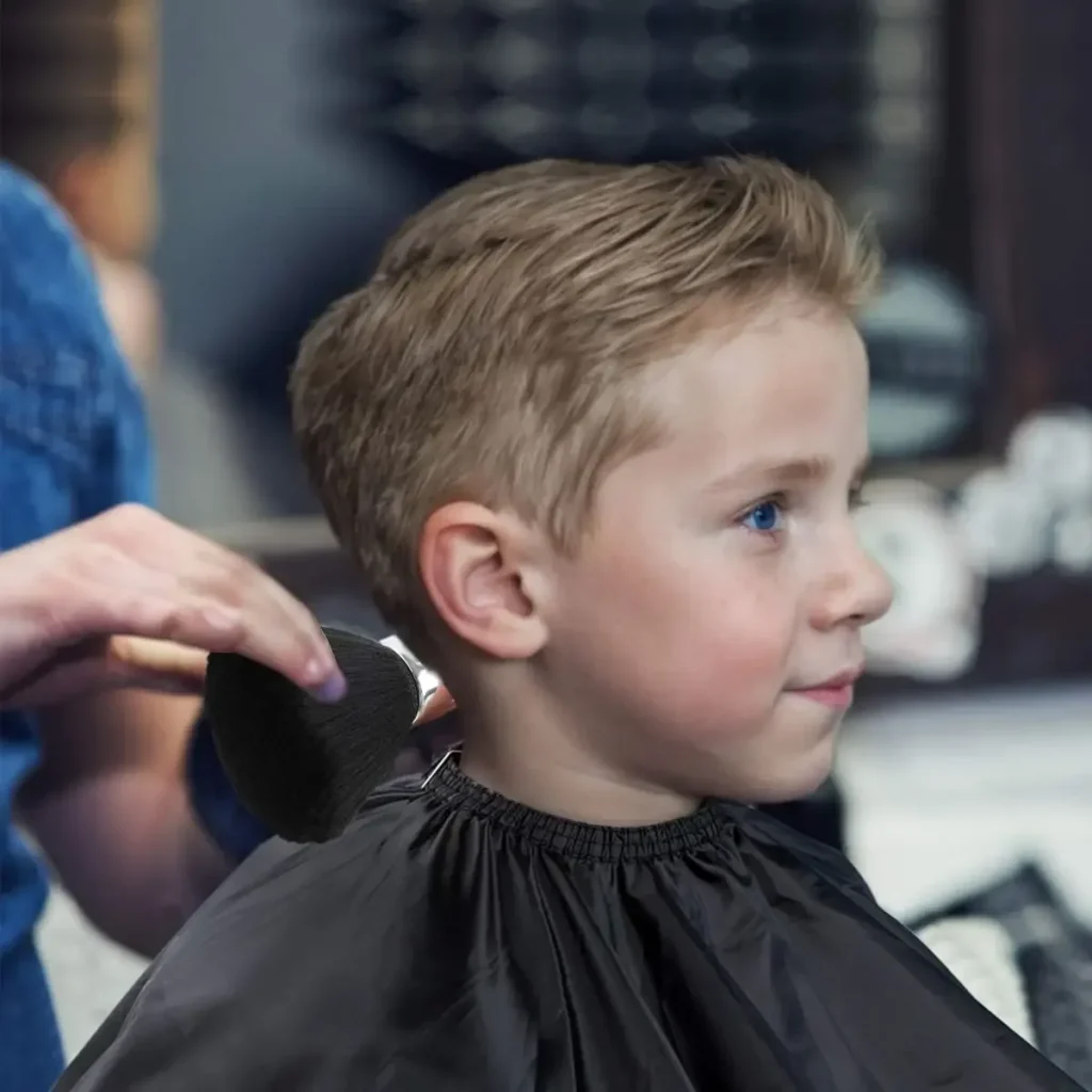 Friseur Schürze Schwarz 3