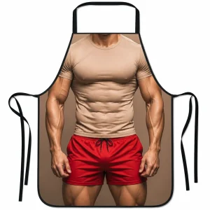Nackter Mann Schürze 1