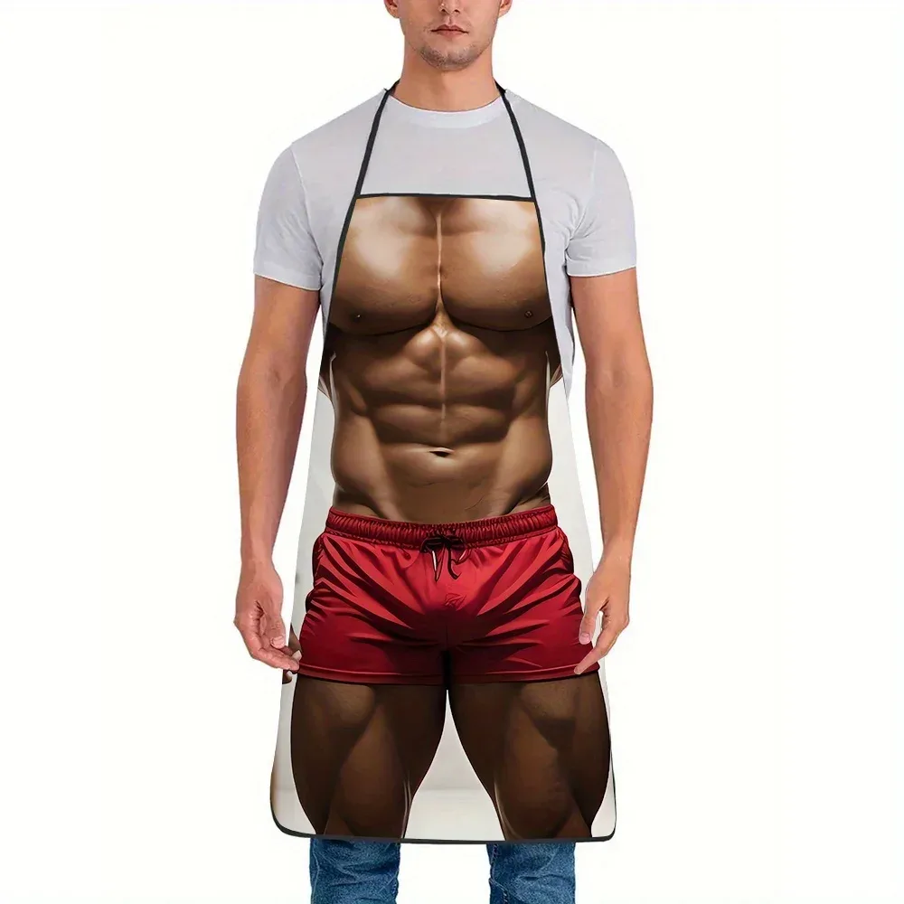 Nackter Mann Schürze 2