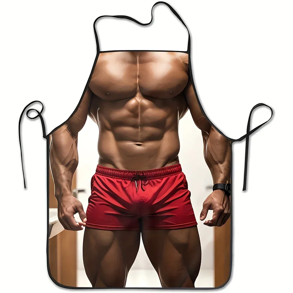 Nackter Mann Schürze 3