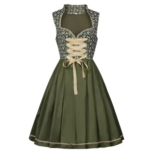 Samt Schürze Dirndl 1