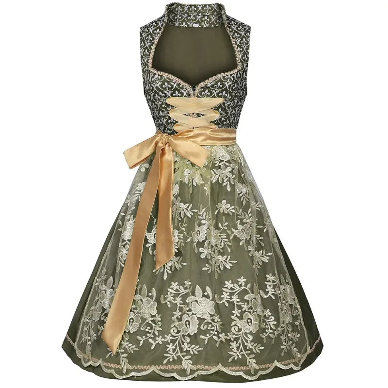 Samt Schürze Dirndl 5