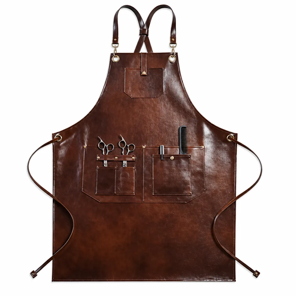 Barista Schürze Leder 1
