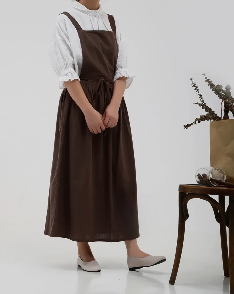 Mittelalter Schürze Damen 3