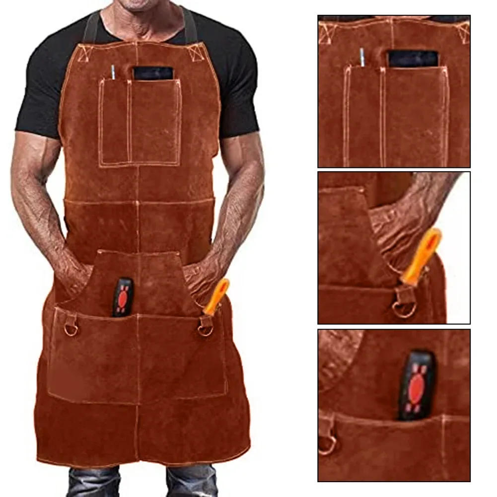 Bbq Schürze Leder 3